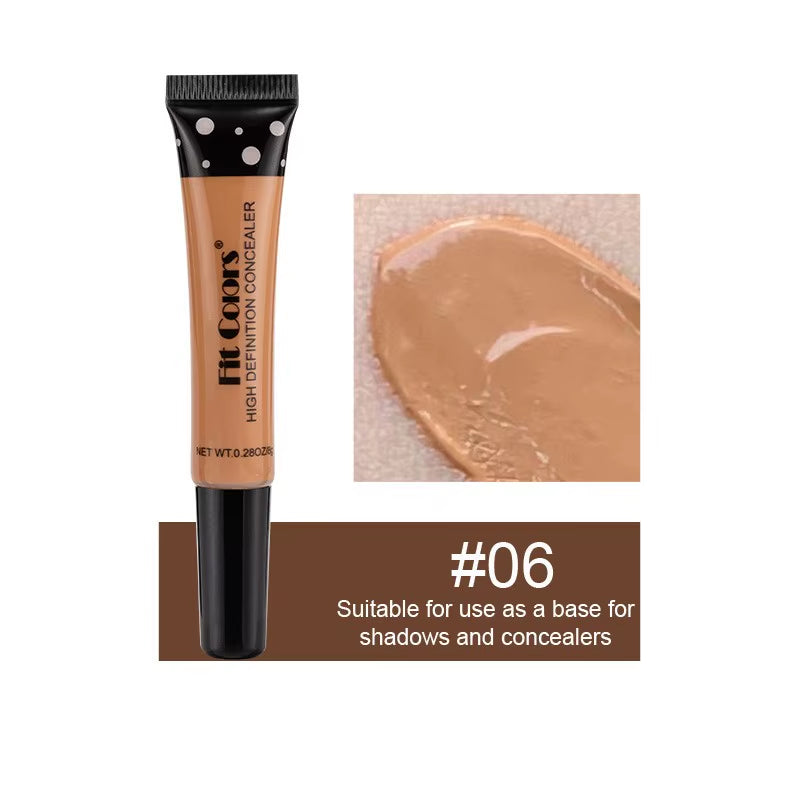 Six-Color Hose Concealer, a Kind of Facial Repair Nourishing Liquid Foundation That Can Cover Dark Circles