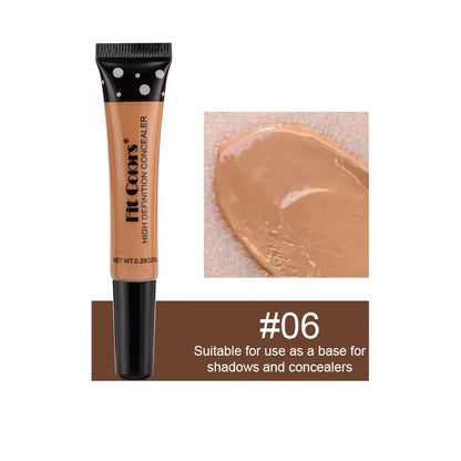 Six-Color Hose Concealer, a Kind of Facial Repair Nourishing Liquid Foundation That Can Cover Dark Circles