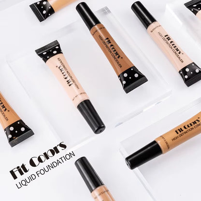 Six-Color Hose Concealer, a Kind of Facial Repair Nourishing Liquid Foundation That Can Cover Dark Circles